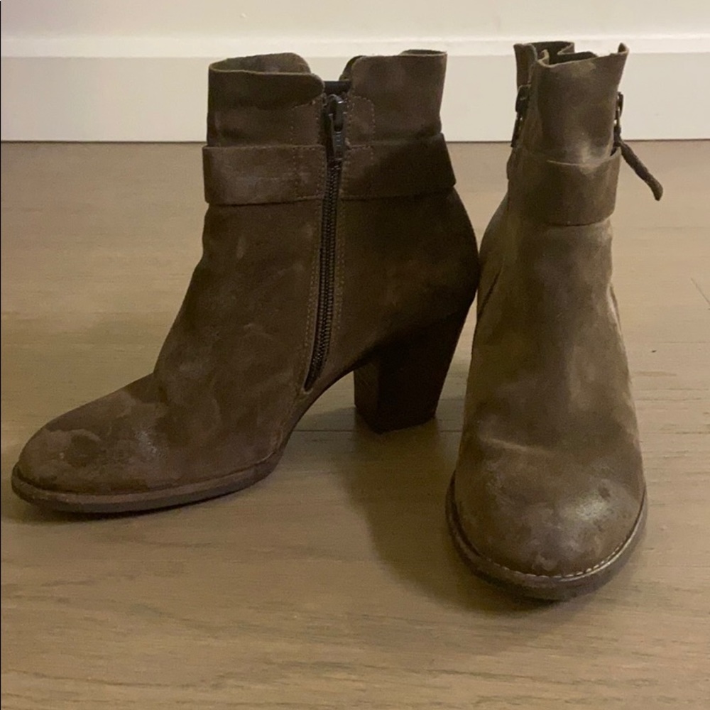 Paul Green Dark Brown Booties